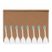  E-Series Replacement Brush Heads, (8 Pack)