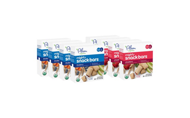 Plum Organics Mighty Snack Bars Variety, 8-pack