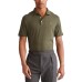  Big and Tall Classic Fit Interlock Polo Shirt (Green, XLT)