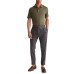  Big and Tall Classic Fit Interlock Polo Shirt (Green, XLT)
