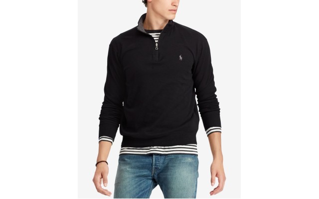  Men’s Big & Tall Luxury Jersey Pullover 4XB