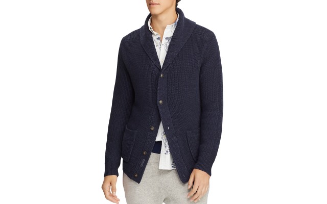 Polo Ralph Lauren Shawl-Collar Cardigan (Navy, XX-Large)