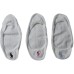 Polo Ralph Lauren Women’s 3 Pack Ultra-Low No- Show Sock Liners (White, 9-11)