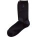 n Women’s Microfiber Flat Knit Trouser Socks (Navy, 9-11 )