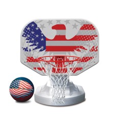 Poolmaster 16″ Aluminum Hoop Poolside Basketball Game