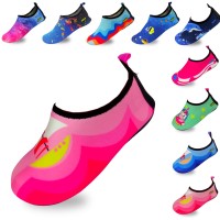 Quick-Dry, Non-Slip, Lightweight Water Shoes For Summer, Beach, Sea & Pool – For Boys, Girls, Babies, Toddlers & Little Kids, Sail Pink, Toddler 8