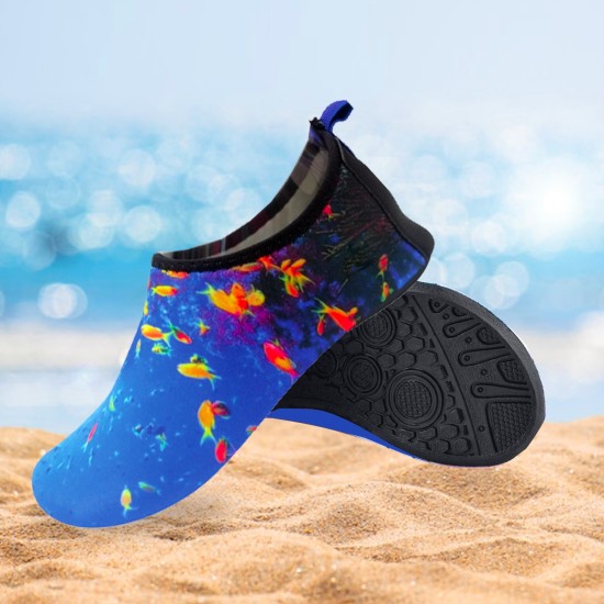 Quick-Dry, Non-Slip, Lightweight Water Shoes For Summer, Beach, Sea & Pool – For Boys, Girls, Babies, Toddlers & Little Kids, Underwater, Little Kid 13