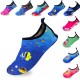 Quick-Dry, Non-Slip, Lightweight Water Shoes For Summer, Beach, Sea & Pool – For Boys, Girls, Babies, Toddlers & Little Kids, Cute Fish, Toddler 11-12