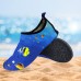Quick-Dry, Non-Slip, Lightweight Water Shoes For Summer, Beach, Sea & Pool – For Boys, Girls, Babies, Toddlers & Little Kids, Cute Fish, Toddler 9-10