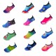 Quick-Dry, Non-Slip, Lightweight Water Shoes For Summer, Beach, Sea & Pool – For Boys, Girls, Babies, Toddlers & Little Kids, Rainbow, Little Kid 13