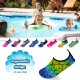 Quick-Dry, Non-Slip, Lightweight Water Shoes For Summer, Beach, Sea & Pool – For Boys, Girls, Babies, Toddlers & Little Kids, Abstract Blue, Youth 1-2