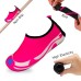 Quick-Dry, Non-Slip, Lightweight Water Shoes For Summer, Beach, Sea & Pool – For Boys, Girls, Babies, Toddlers & Little Kids, Pink/White, Little Kid 13