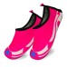 Quick-Dry, Non-Slip, Lightweight Water Shoes For Summer, Beach, Sea & Pool – For Boys, Girls, Babies, Toddlers & Little Kids, Pink/White, Youth 2-3