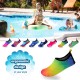 Quick-Dry, Non-Slip, Lightweight Water Shoes For Summer, Beach, Sea & Pool – For Boys, Girls, Babies, Toddlers & Little Kids, Rainbow, Baby 4-5