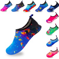 Quick-Dry, Non-Slip, Lightweight Water Shoes For Summer, Beach, Sea & Pool – For Boys, Girls, Babies, Toddlers & Little Kids, Underwater, Little Kid 13