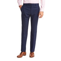 Ralph Lauren Mens Check Stretch Dress Pants (Navy,34X32)