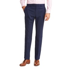 Ralph Lauren Mens Check Stretch Dress Pants (Navy,34X32)