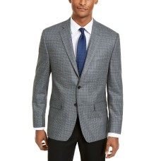 Ralph Lauren Men’s Check Suit Jacket (Gray, 42)