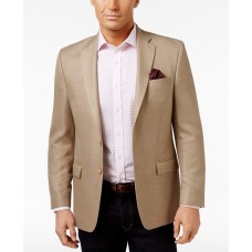 Ralph Lauren Men’s Classic-Fit Neat UltraFlex Sport Coats, Tan,42Short