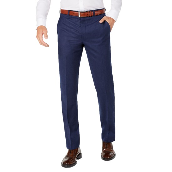 Ralph Lauren Men's  Classic-Fit Solid Dress Pants, Navy, 36x32