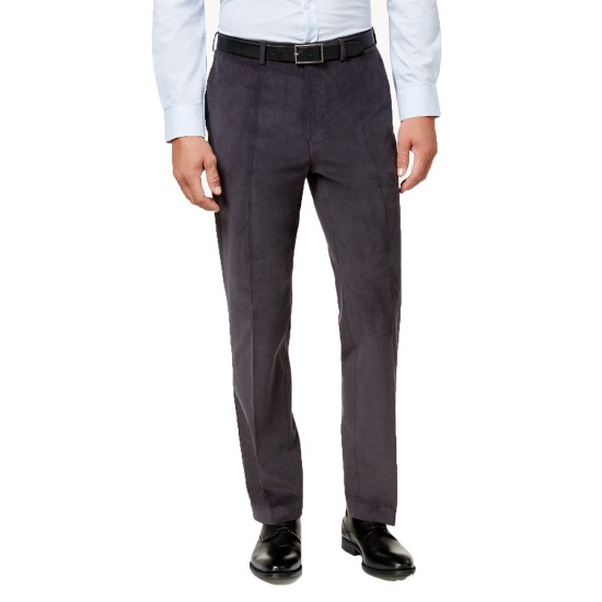 Ralph Lauren Men’s Classic-Fit Stretch Corduroy Performance Pants, Gray, 36X34