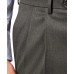  Men’s Classic-Fit UltraFlex Stretch Micro-Twill Pleated Dress Pants (Grey, 38×30)