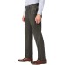  Men’s Classic-Fit UltraFlex Stretch Micro-Twill Pleated Dress Pants (Grey, 38×30)