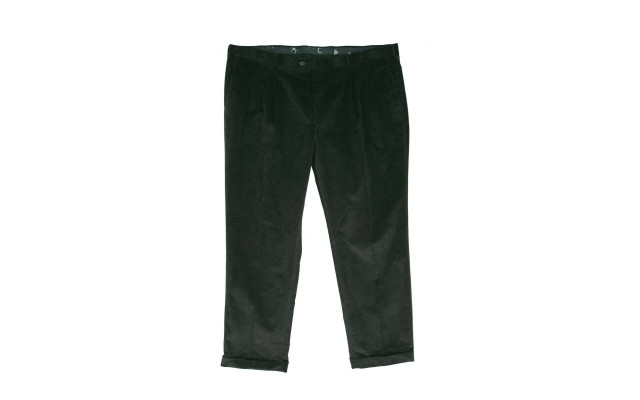 Ralph Lauren Men's Corduroys Stretch Pants, Green, 34X30
