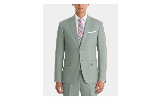 RALPH LAUREN Mens Green Single Breasted Blazer (Green), Green, 42 T