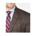  Men’s Plaid Jacket, Light Brown, 46 R