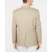  Men’s Window Pane Blazer Jacket (Tan, 42 R)