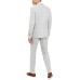  Men’s Window Pane Sport Coat,Grey/Blue, 42T