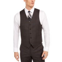 Ralph Lauren Men’s Window Vest, Brown, Small