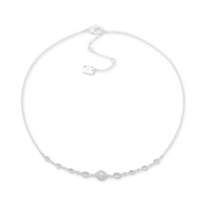 Ralph Lauren Pearl Frontal Necklace (White)