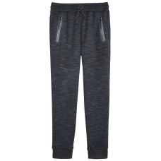Ring of Fire Big Boys Cool Space Dye Fleece Jogger (Black, L)