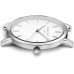 Women’s Year-Round Quartz Watch with Stainless Steel Strap, Silver, 18 (Model: MWSM40)