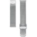  Women’s Year-Round Quartz Watch with Stainless Steel Strap, Silver, 18 (Model: MWSM40)