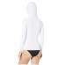  Juniors’ Hooded Rash Guard Women’s Swimsuit (Light Lilac, S)