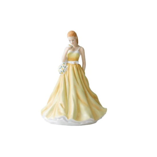  Flower of the Month March Jonquil Figurine