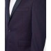  Distinction Men’s Modern-Fit Burgundy Paisley Jacquard Dinner Jacket (Dark Red, 40 R)