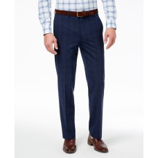 Ryan Seacrest Distinction Men’s Ultimate Modern-Fit Stretch Suit Pants (Dark Blue, 34×34)