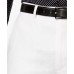  Men’s Classic-Fit White Linen Dress Pants (White, 38X32)