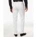  Men’s Classic-Fit White Linen Dress Pants (White, 38X32)