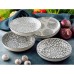  Bowl Set 4 pieces each with a different pattern