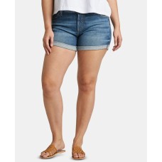 Silver Jeans Co. Plus Size Boyfriend Jean Shorts