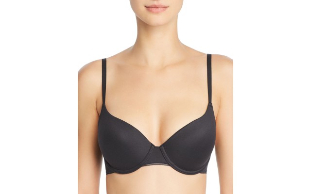  Indulge Multi-Way Memory Foam T-Shirt Bra (Black, 32B)