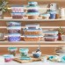  BPA-Free Plastic Storage Container Set – 38 pcs