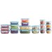  BPA-Free Plastic Storage Container Set – 38 pcs