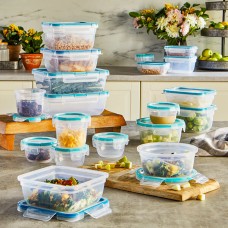 Snapware BPA-Free Plastic Storage Container Set – 38 pcs