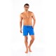 Solid Colored & Printed Quick Dry Summer Swim Trunks for Men, Swimwear, Bathing Suits, Swim Shorts with Various Colors & Designs, Blue, Large
